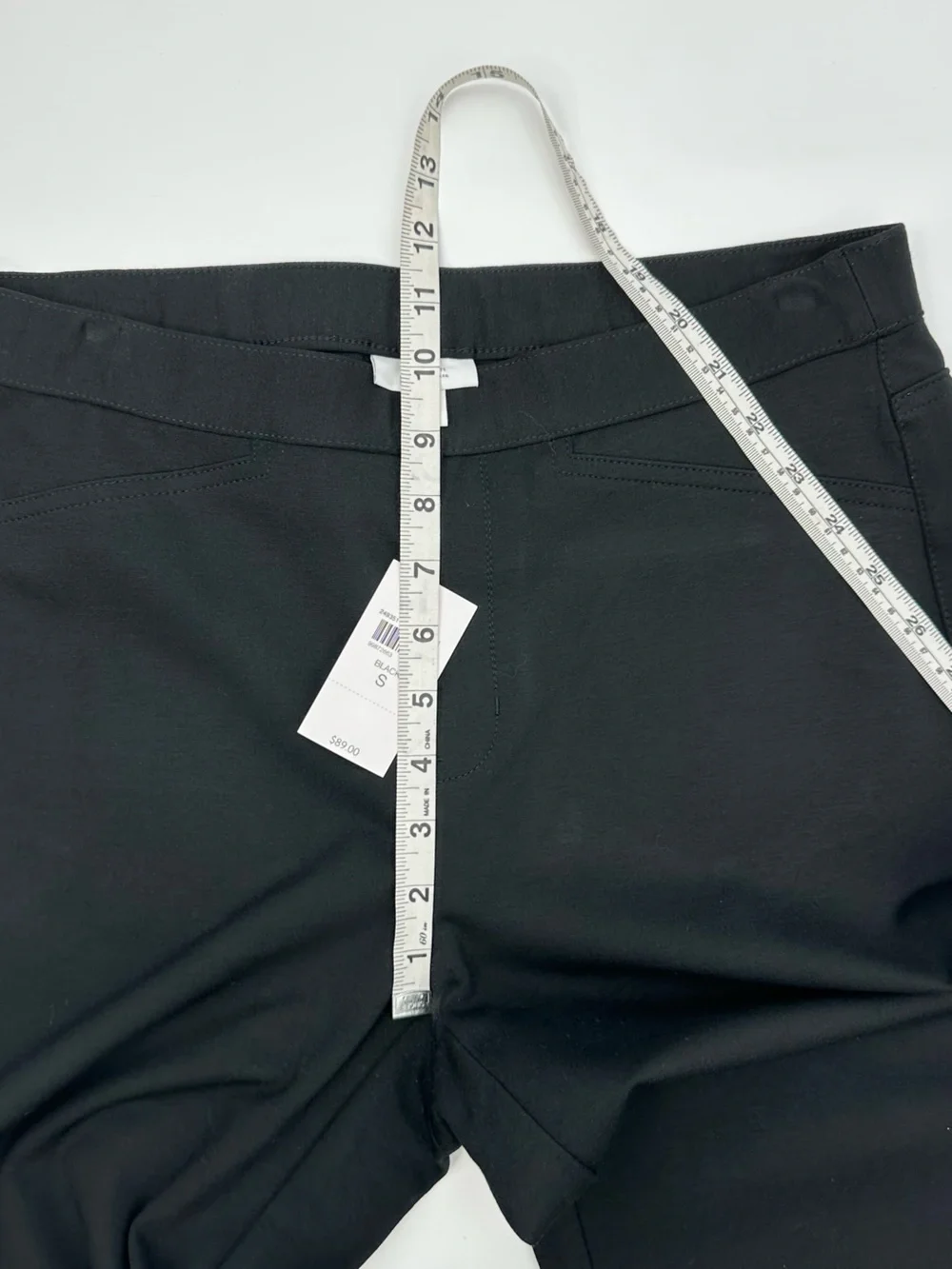 J.Jill Black Ponte Slim Leg Trouser Pants size S NWT
